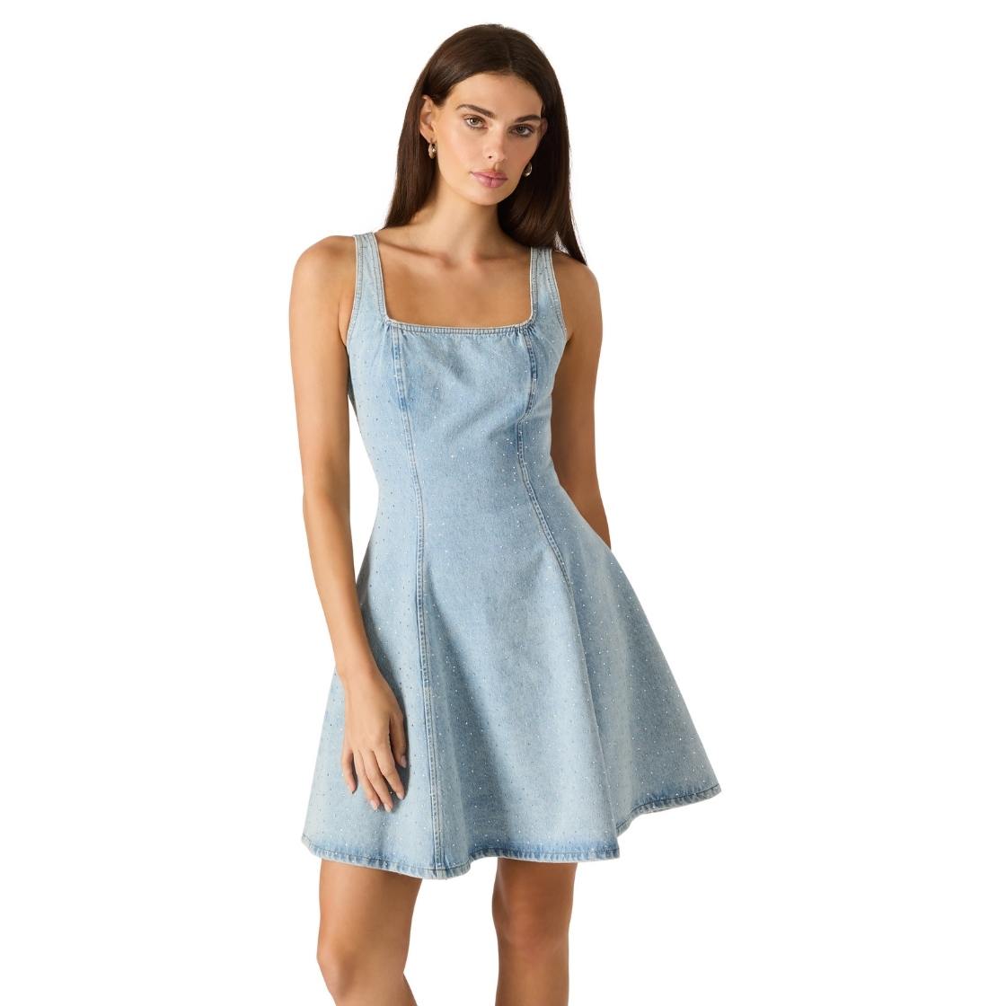 AMEELA DRESS DELFT BLUE