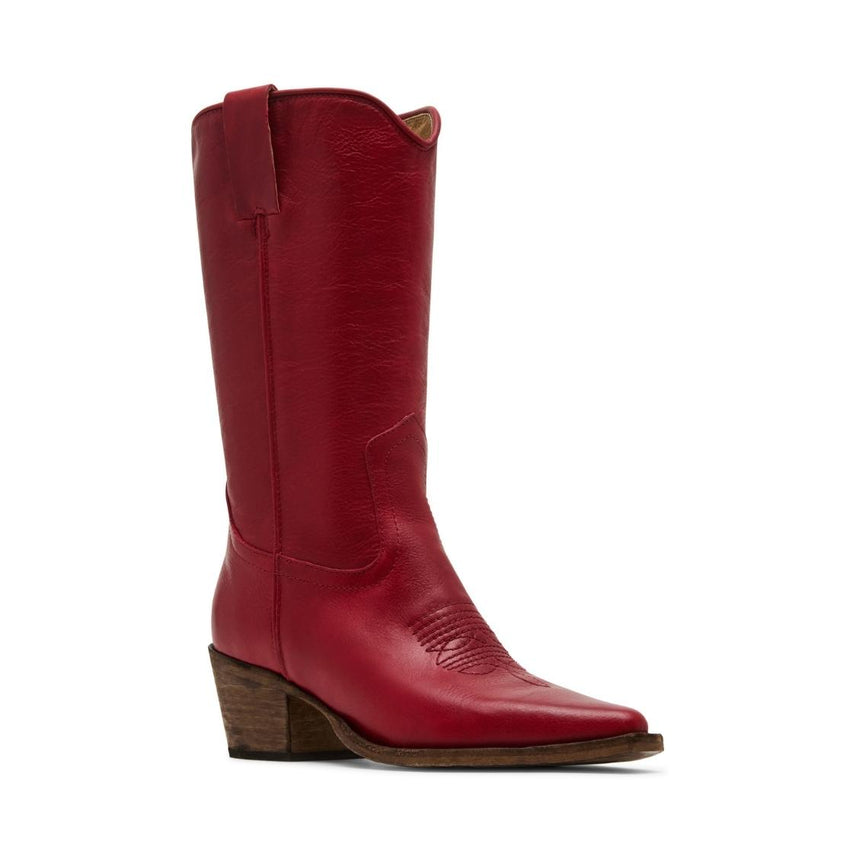 ALBANY RED LEATHER