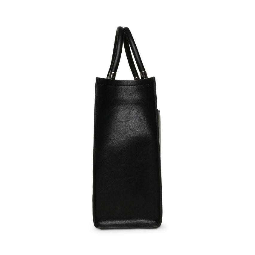 Bchloey Black Silver Bolsa Tote para Mujer