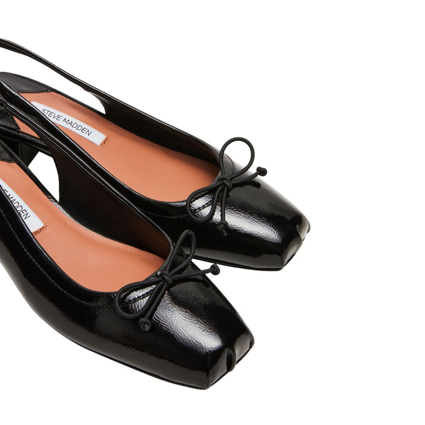 LOVED BLACK CRINKLE PATENT