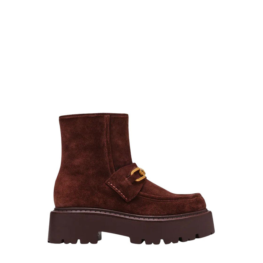 OVERTURN CHOCOLATE BROWN SUEDE