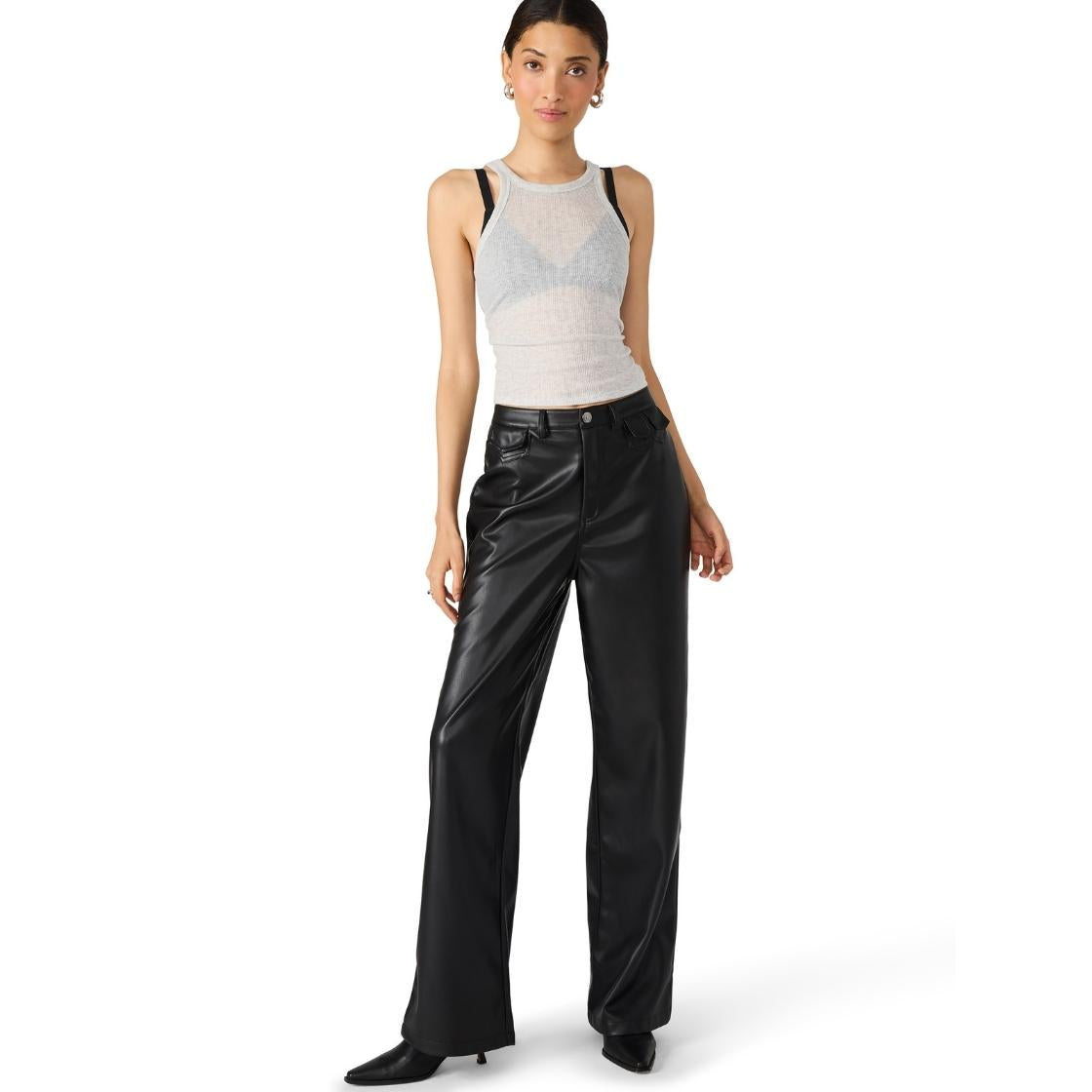 GERALDINE PANT BLACK