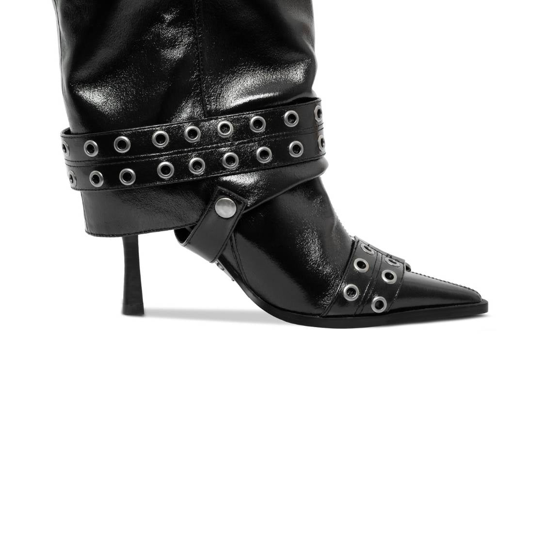 SHOWCASER BLACK CRINKLE