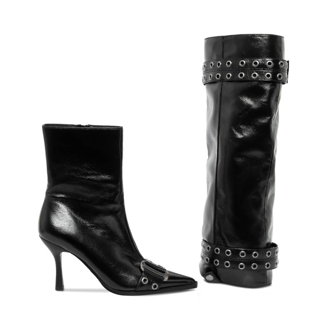 SHOWCASER BLACK CRINKLE