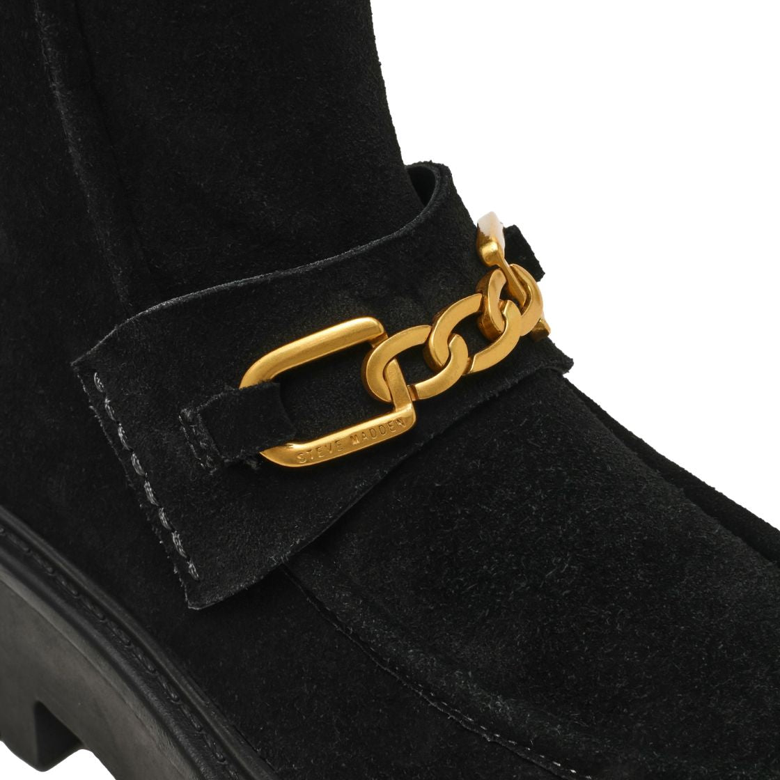OVERTURN BLACK SUEDE