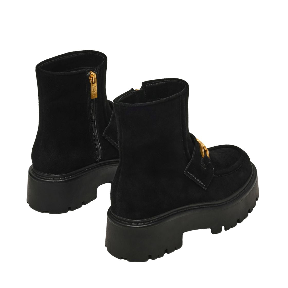 OVERTURN BLACK SUEDE
