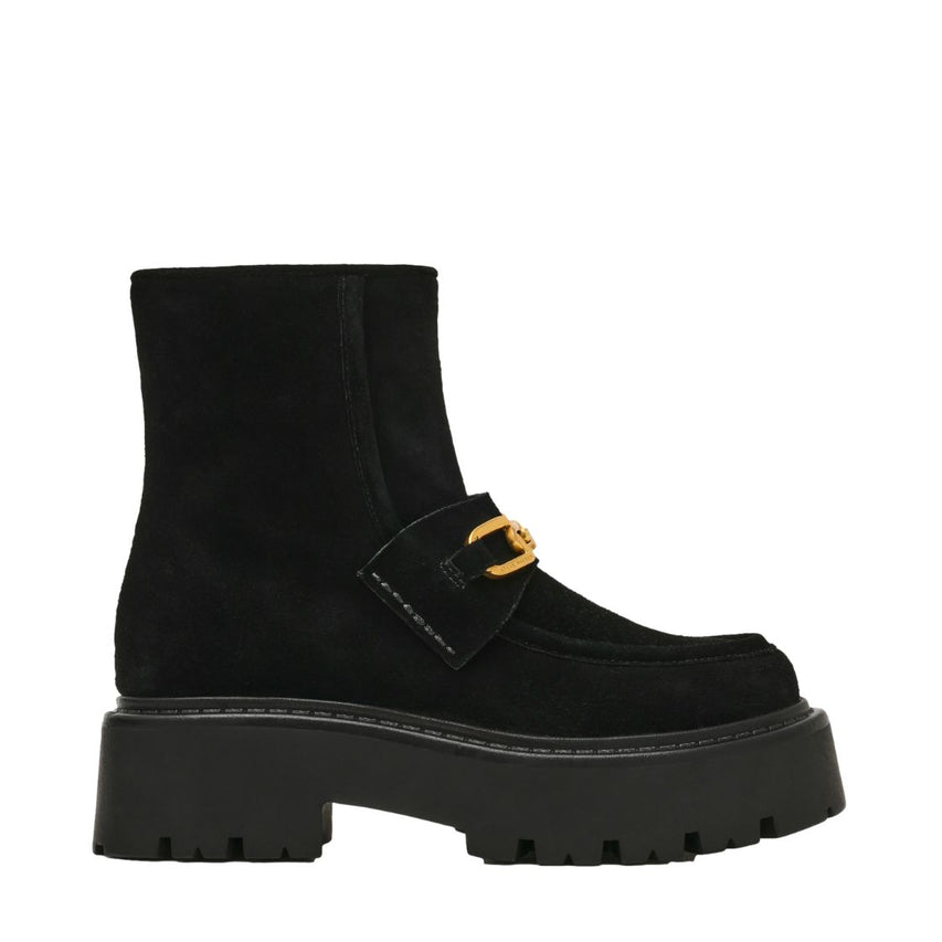 OVERTURN BLACK SUEDE