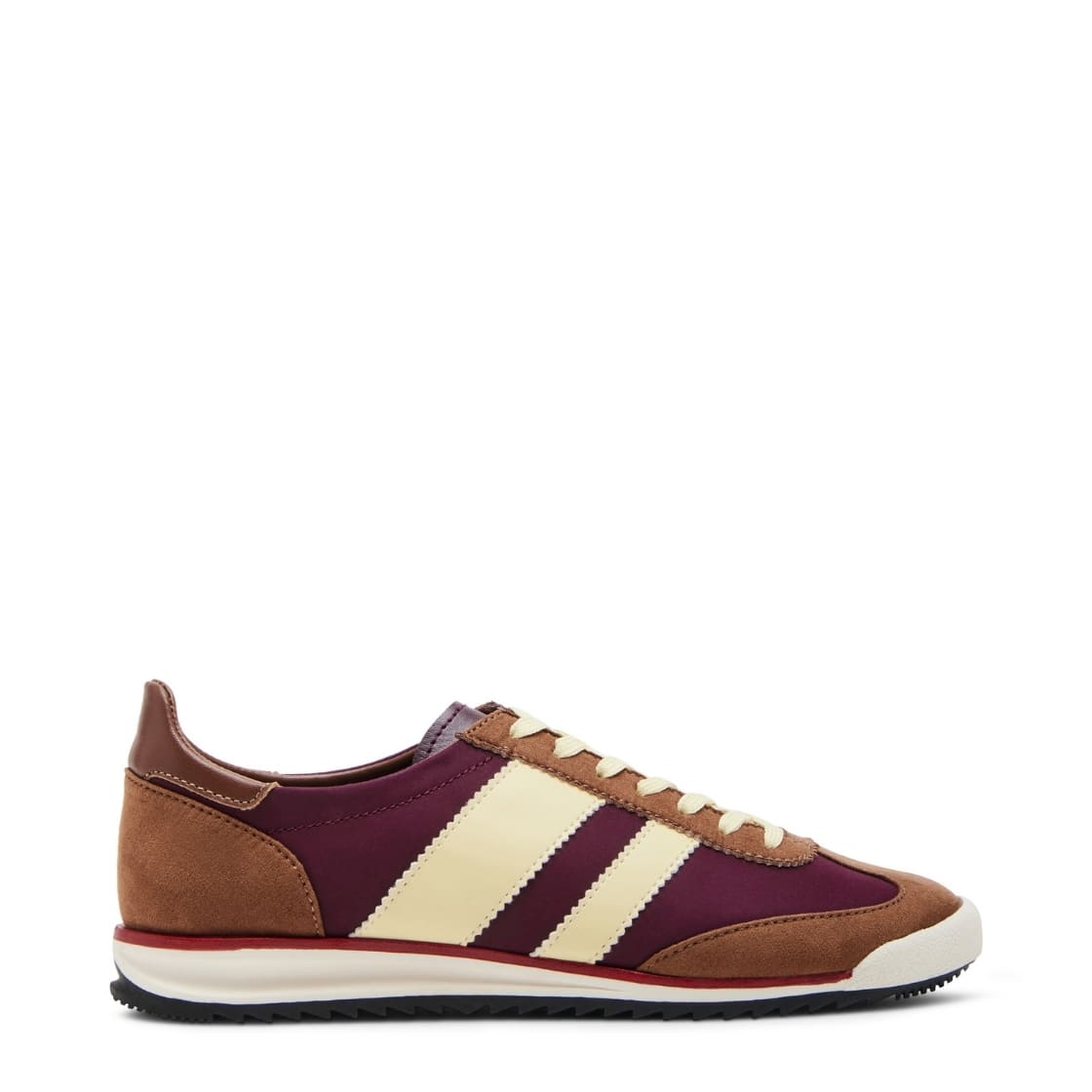JUMPER BURGUNDY/BROWN