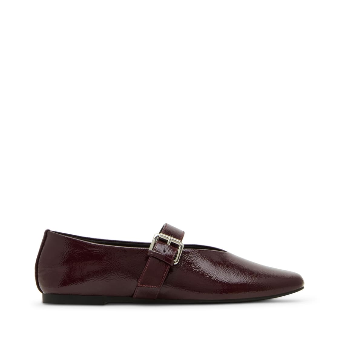 MOLLYY BORDEAUX CRINKLE PATENT
