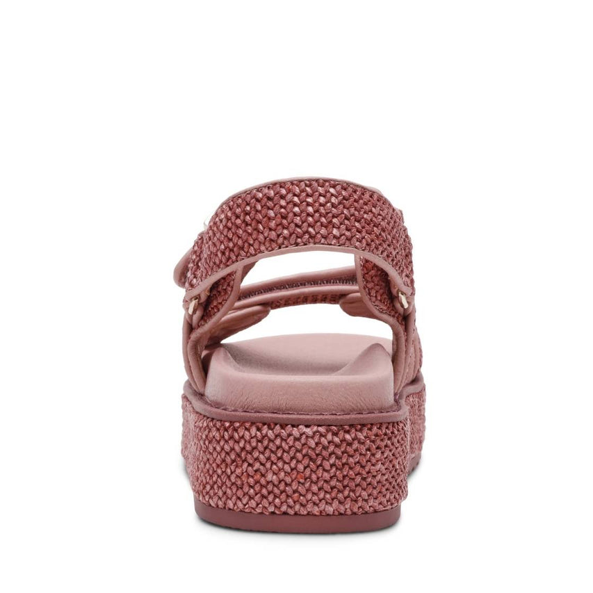 BIGMONA DUSTY PINK RAFFIA