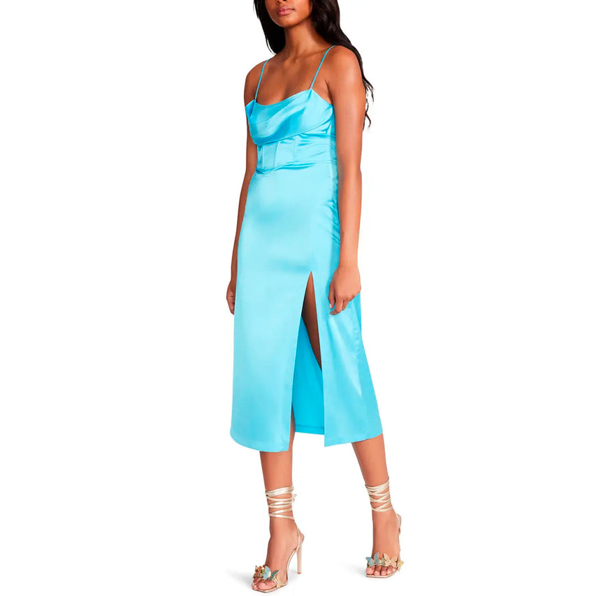 Aimiee Dress Atlantic Blue Vestido Azul