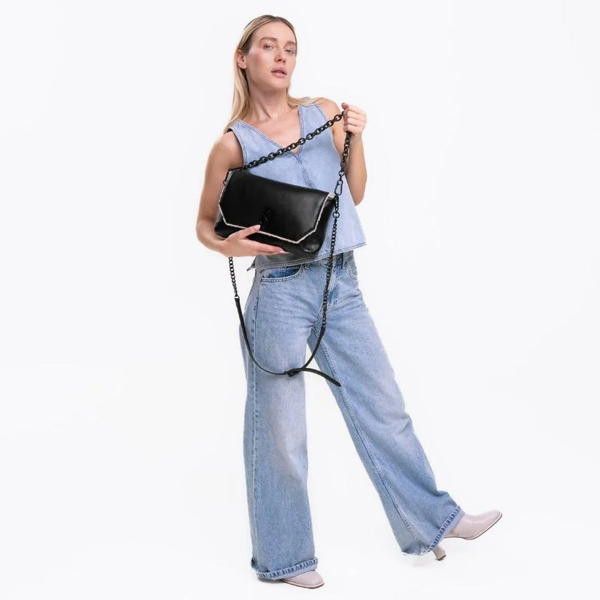 BAMORA BLACK/BLACK-Crossbody-Steve Madden Mexico