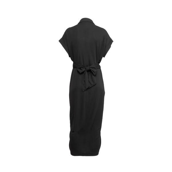 Tori Knit Dress Black Vestido Negro para Mujer