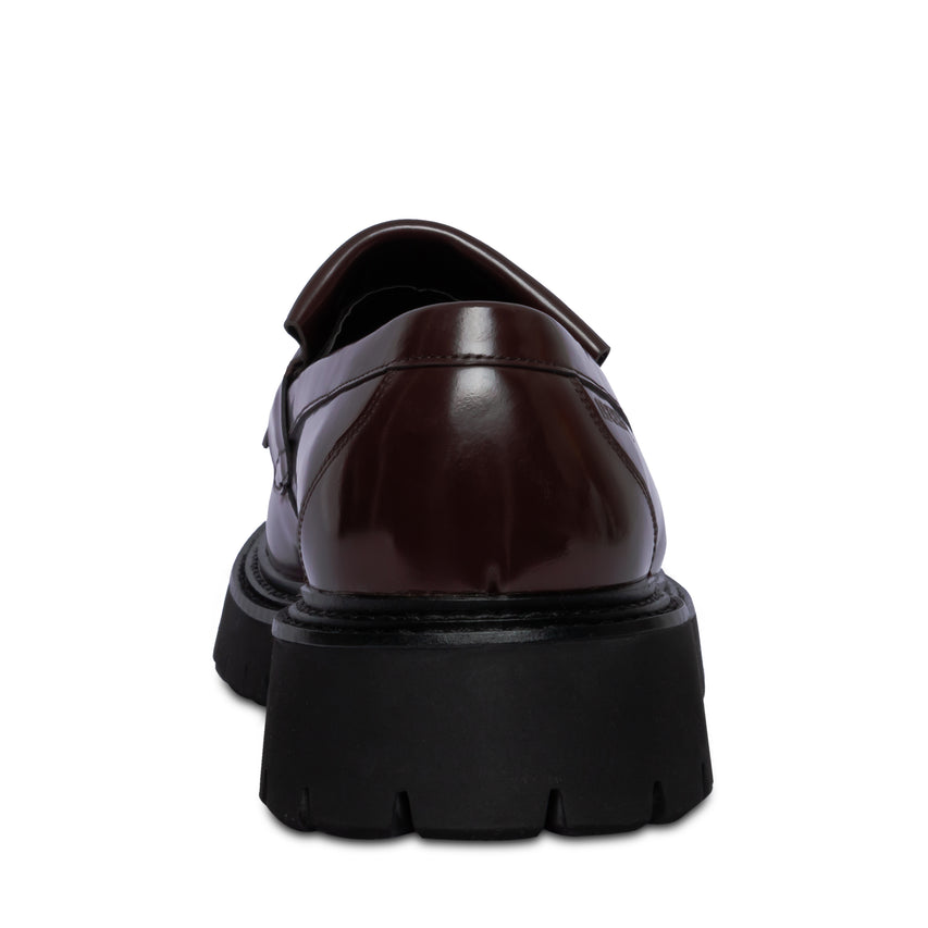 Gian Burgundy Mocasines Vino para Hombre