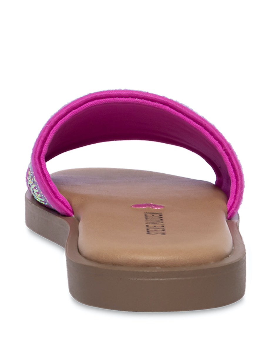 Jboss Pink Multi Sandalia para Niña colo Rosa
