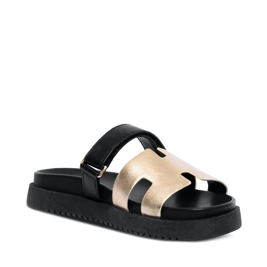 Jmaxxi Pale Gold Sandalia para Niña