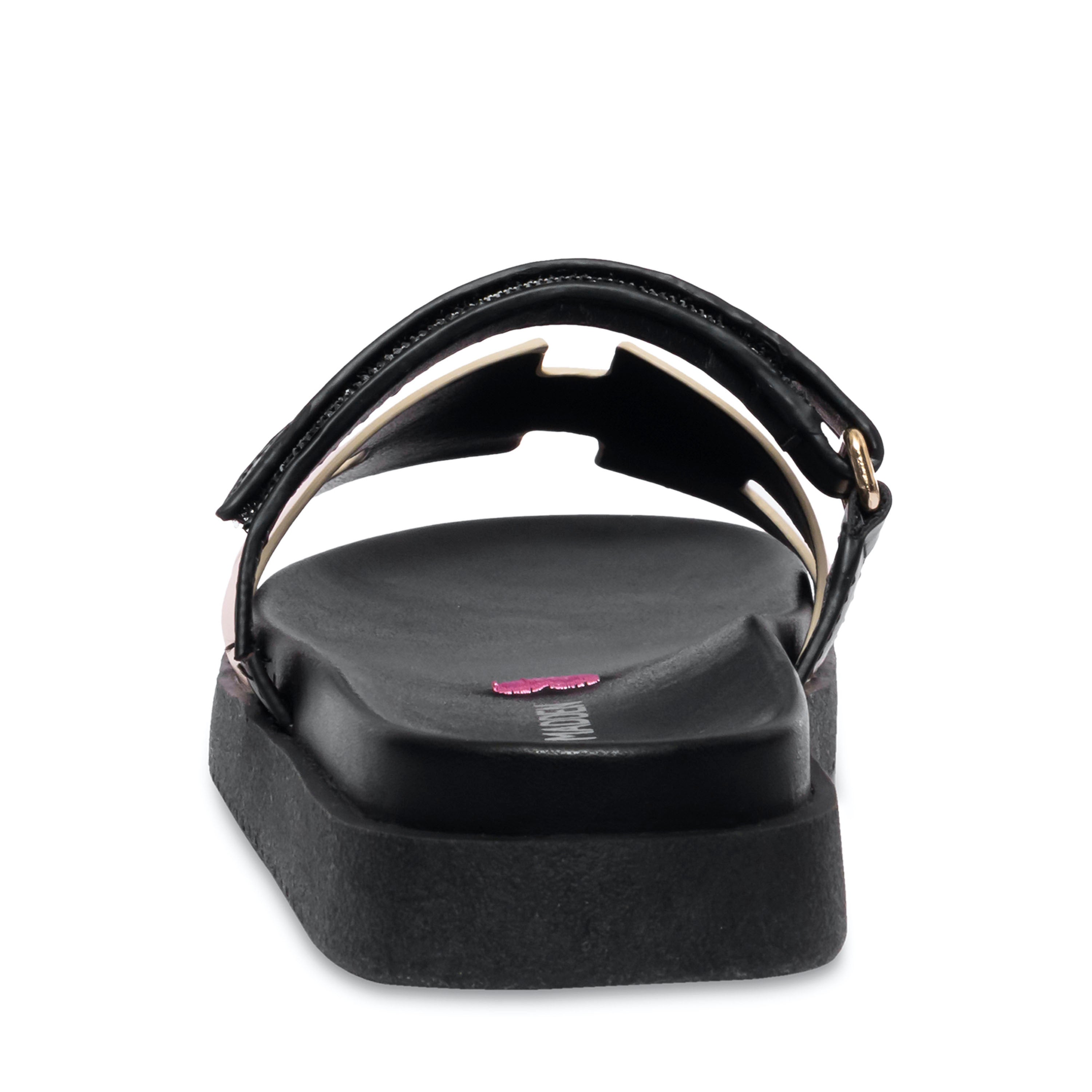 Jmaxxi Pale Gold Sandalia Negra para Niña