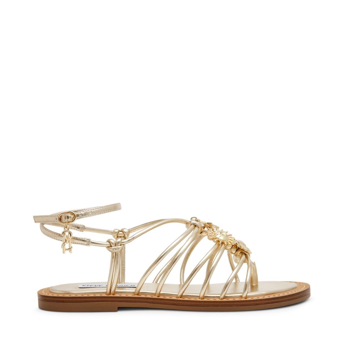 LA CHARMER GOLD LEATHER