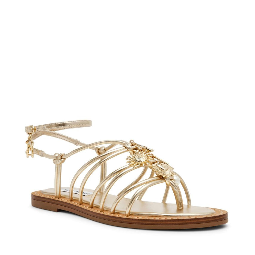 LA CHARMER GOLD LEATHER