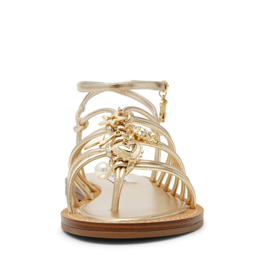LA CHARMER GOLD LEATHER