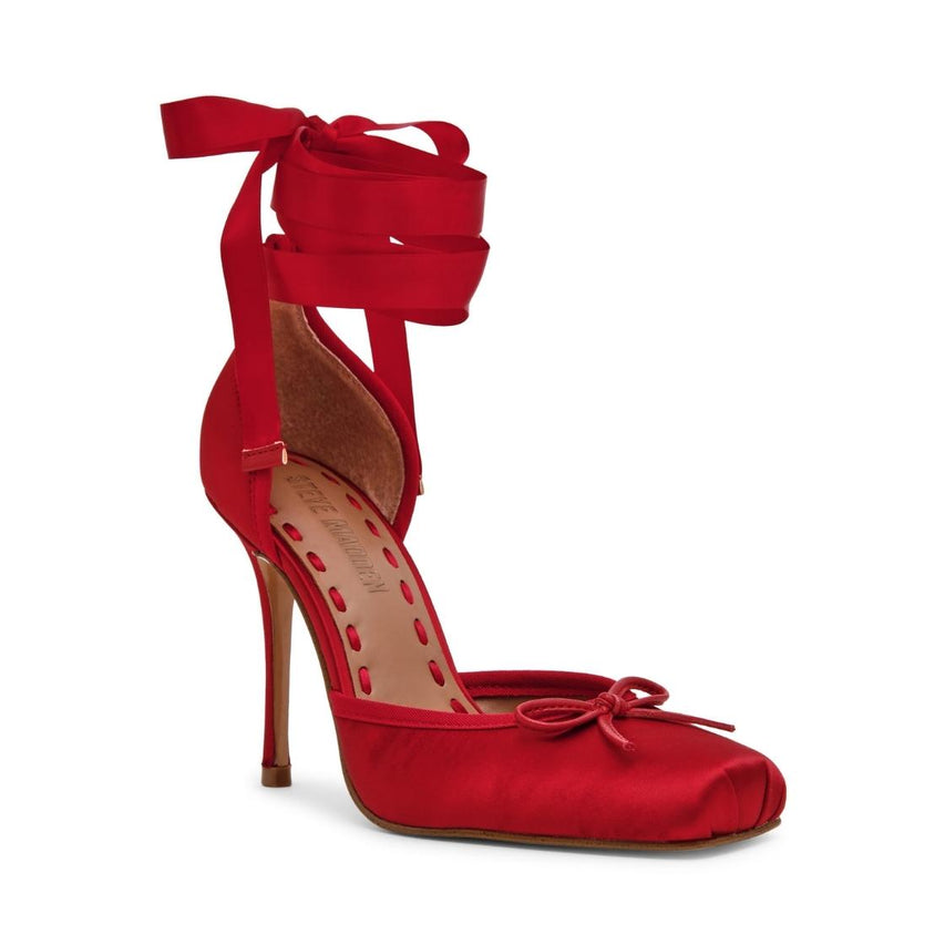 LARINA RED SATIN