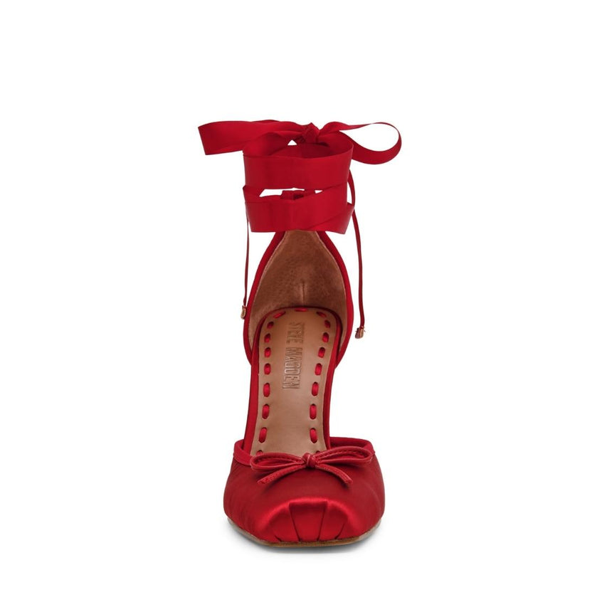 LARINA RED SATIN