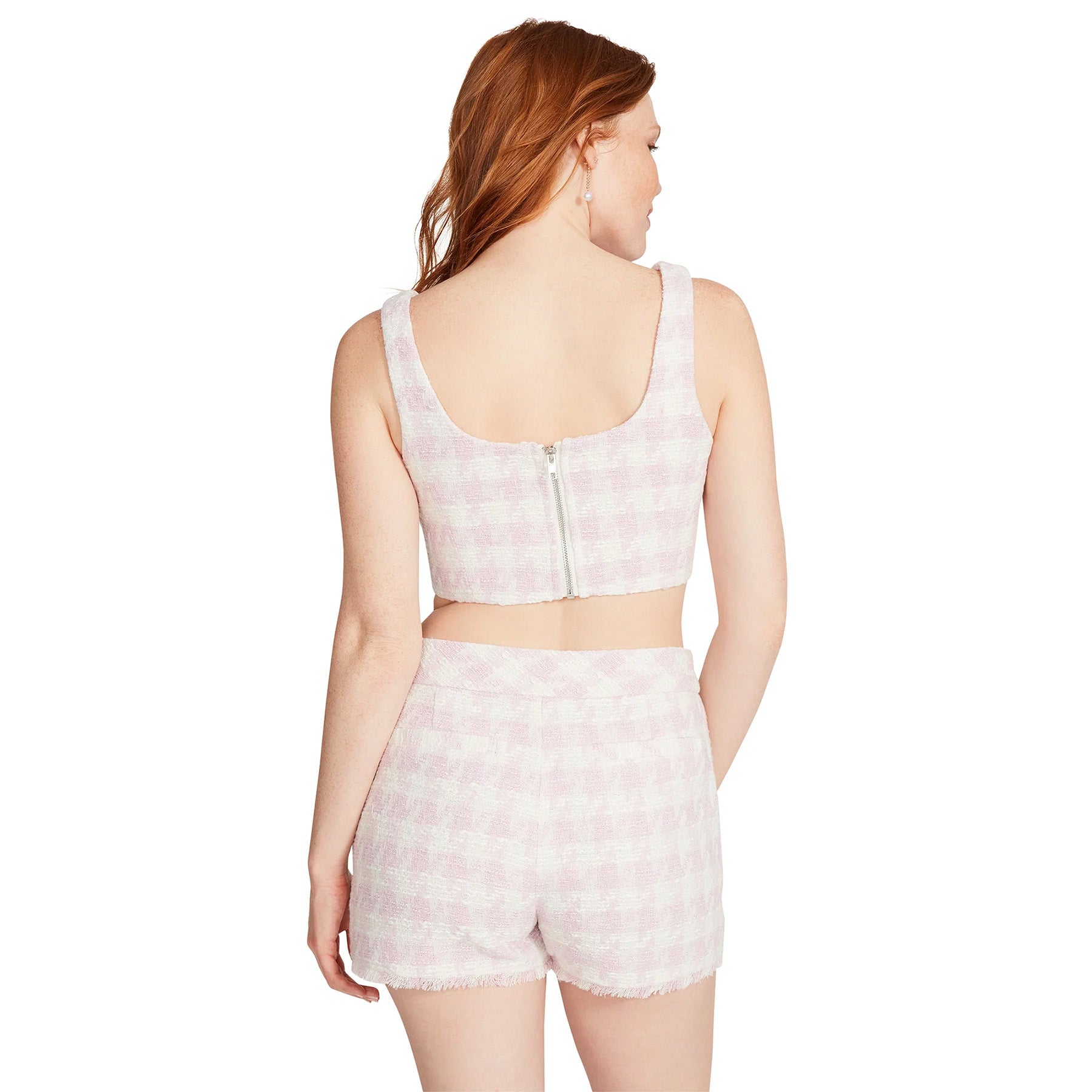 Layla Top Pink Tulle Top Rosa para Mujer