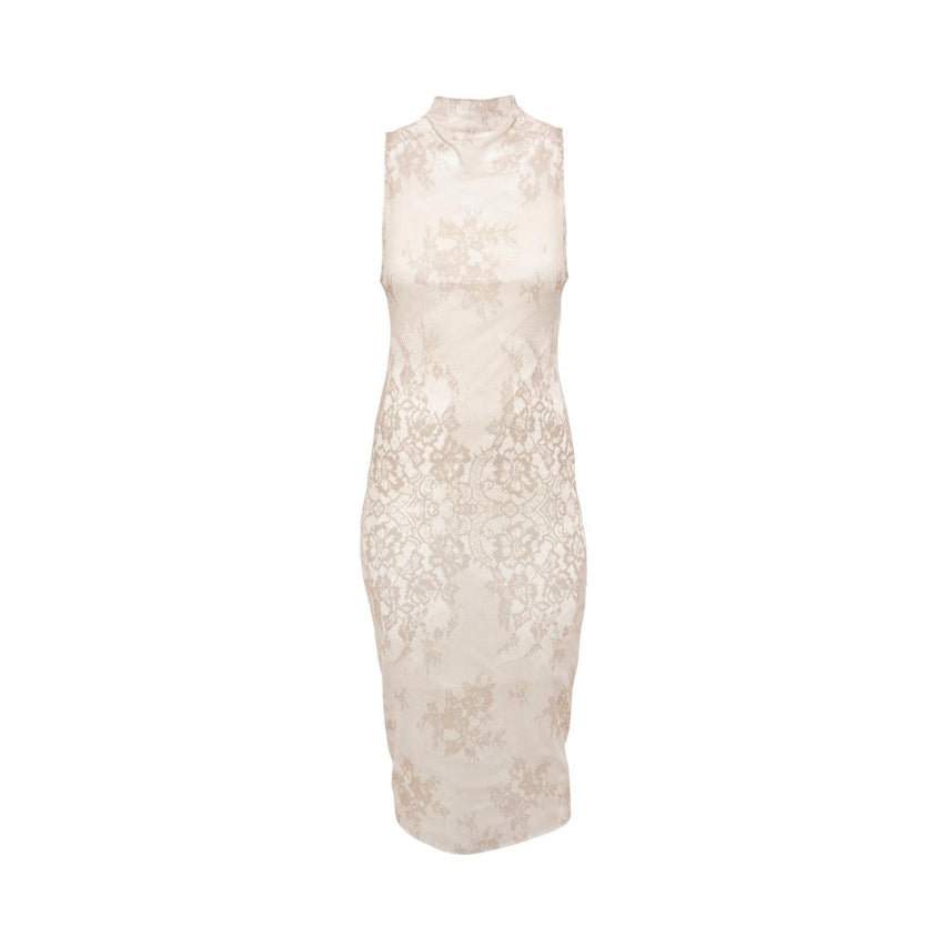 SIDRA DRESS CREAM TAN