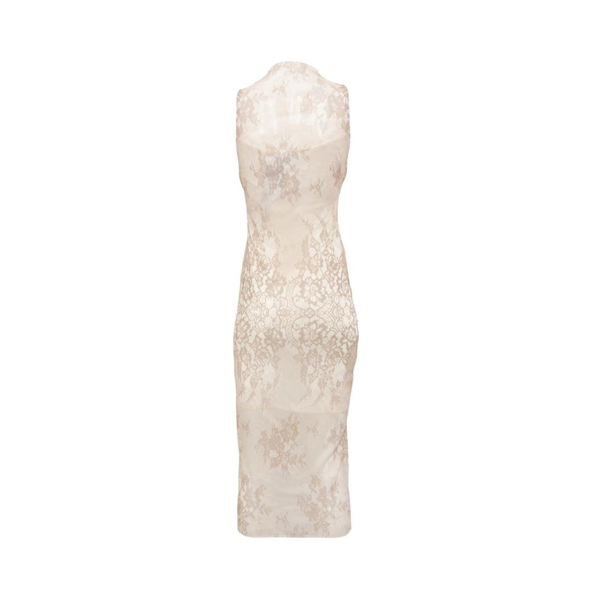 SIDRA DRESS CREAM TAN
