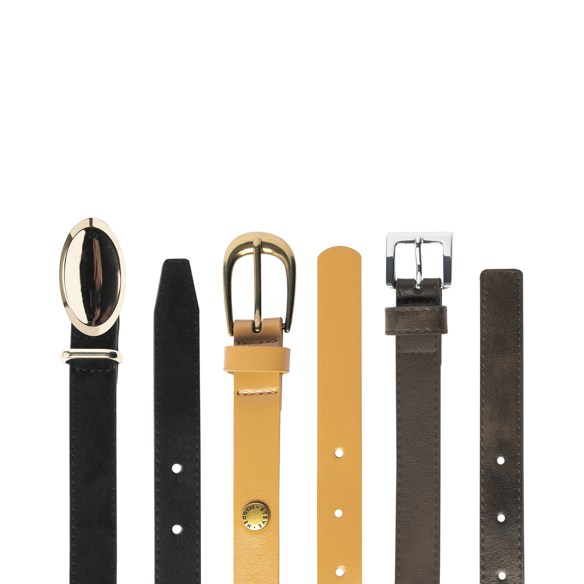 SET CINTURONES CHOCOLATE