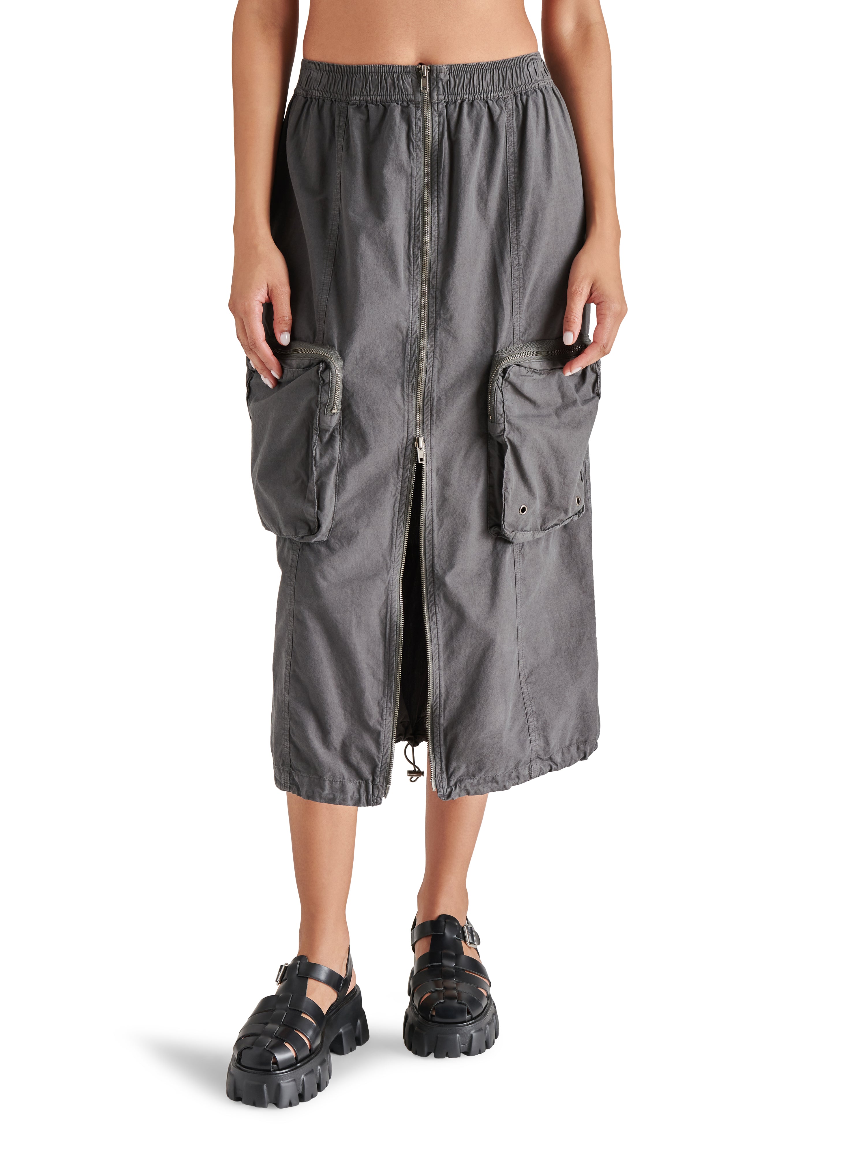 Vanessa Skirt Charcoal Grey