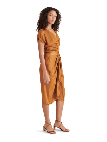 BRUNO DRESS CARAMEL CA