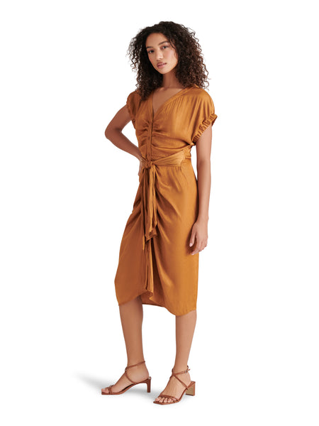 BRUNO DRESS CARAMEL CA