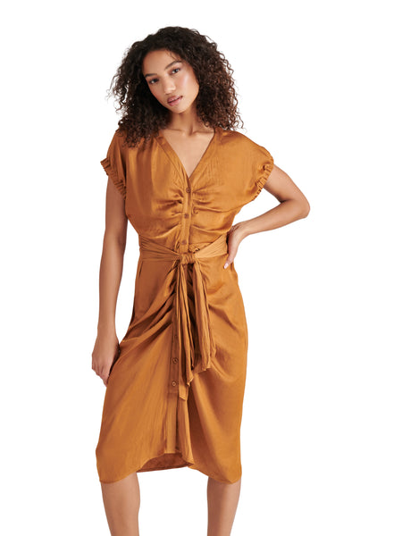 BRUNO DRESS CARAMEL CA