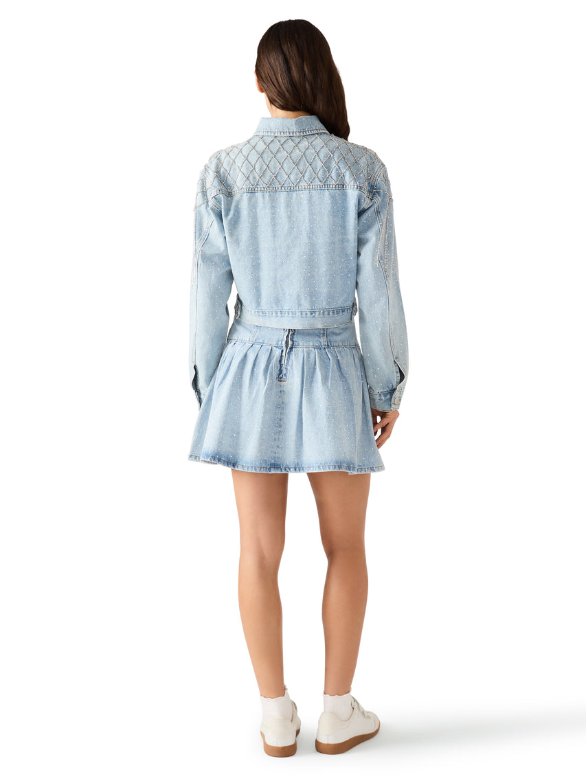 DIAMONDINE JACKET DELFT BLUE