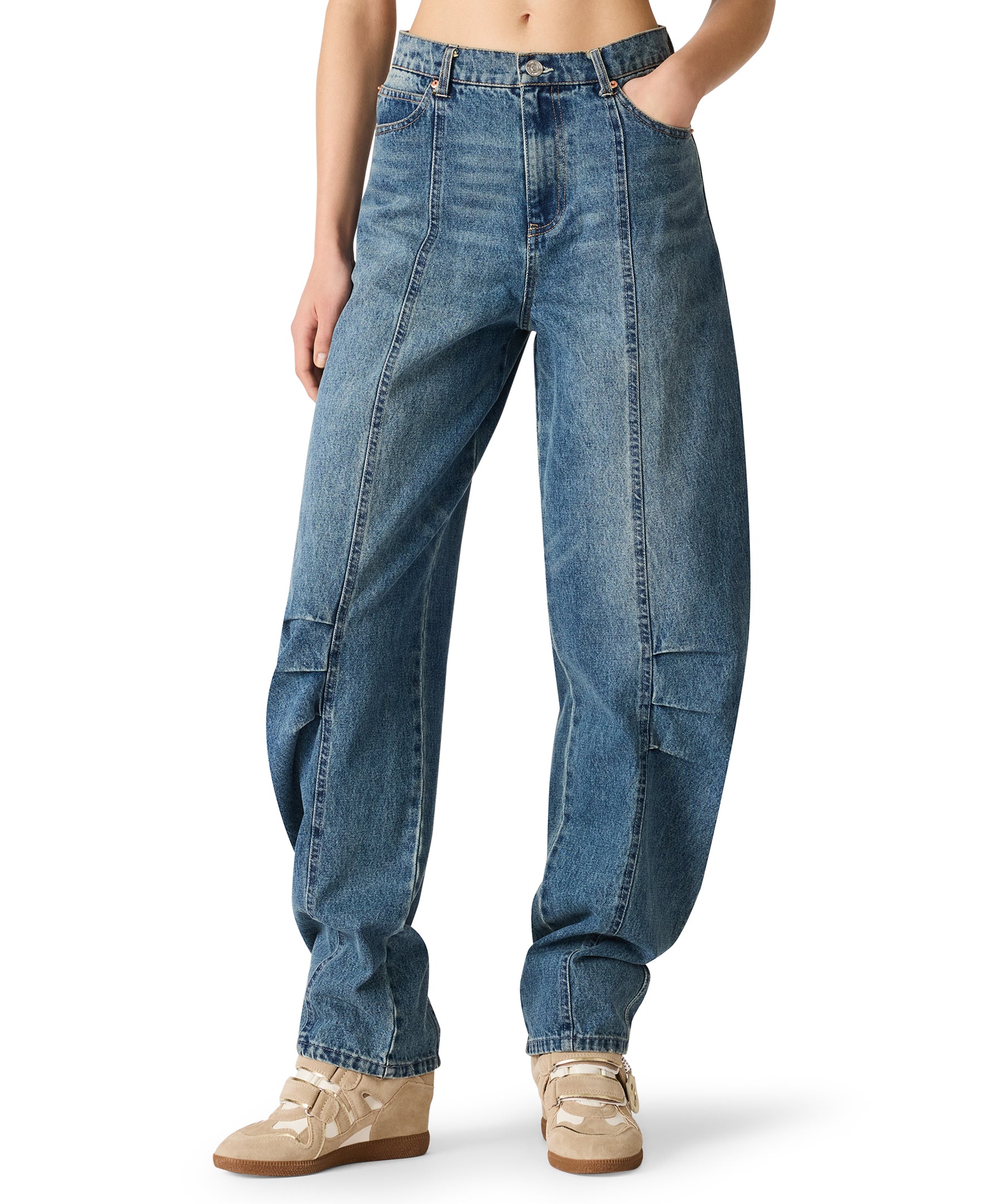 AUSTIN JEAN BLUE HEATHER