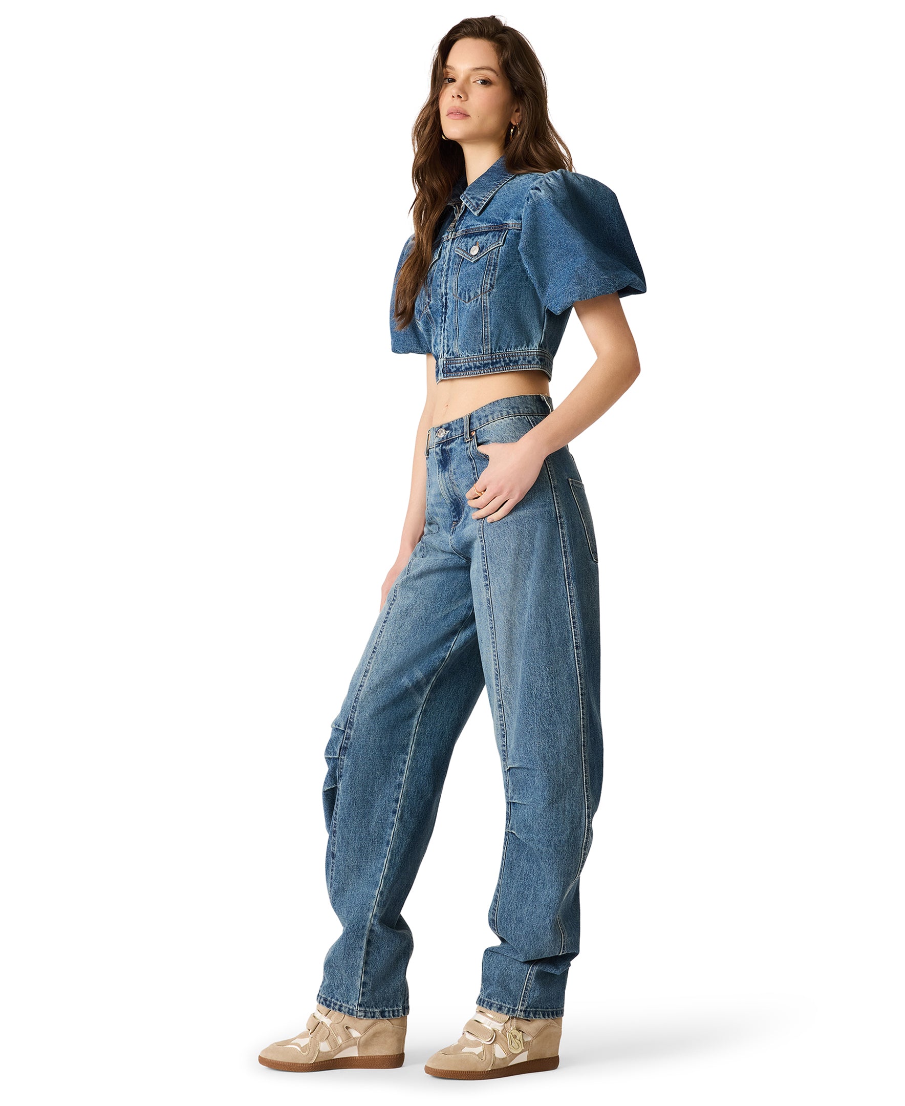 AUSTIN JEAN BLUE HEATHER