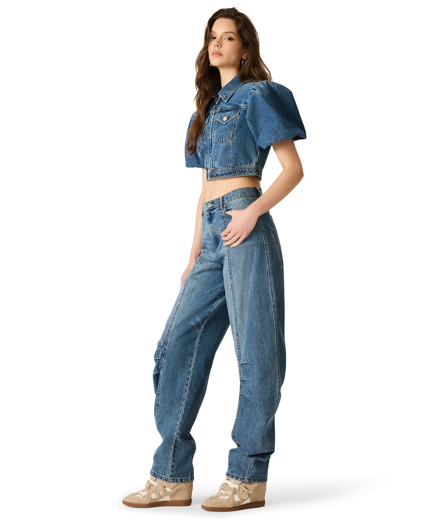 AUSTIN JEAN BLUE HEATHER