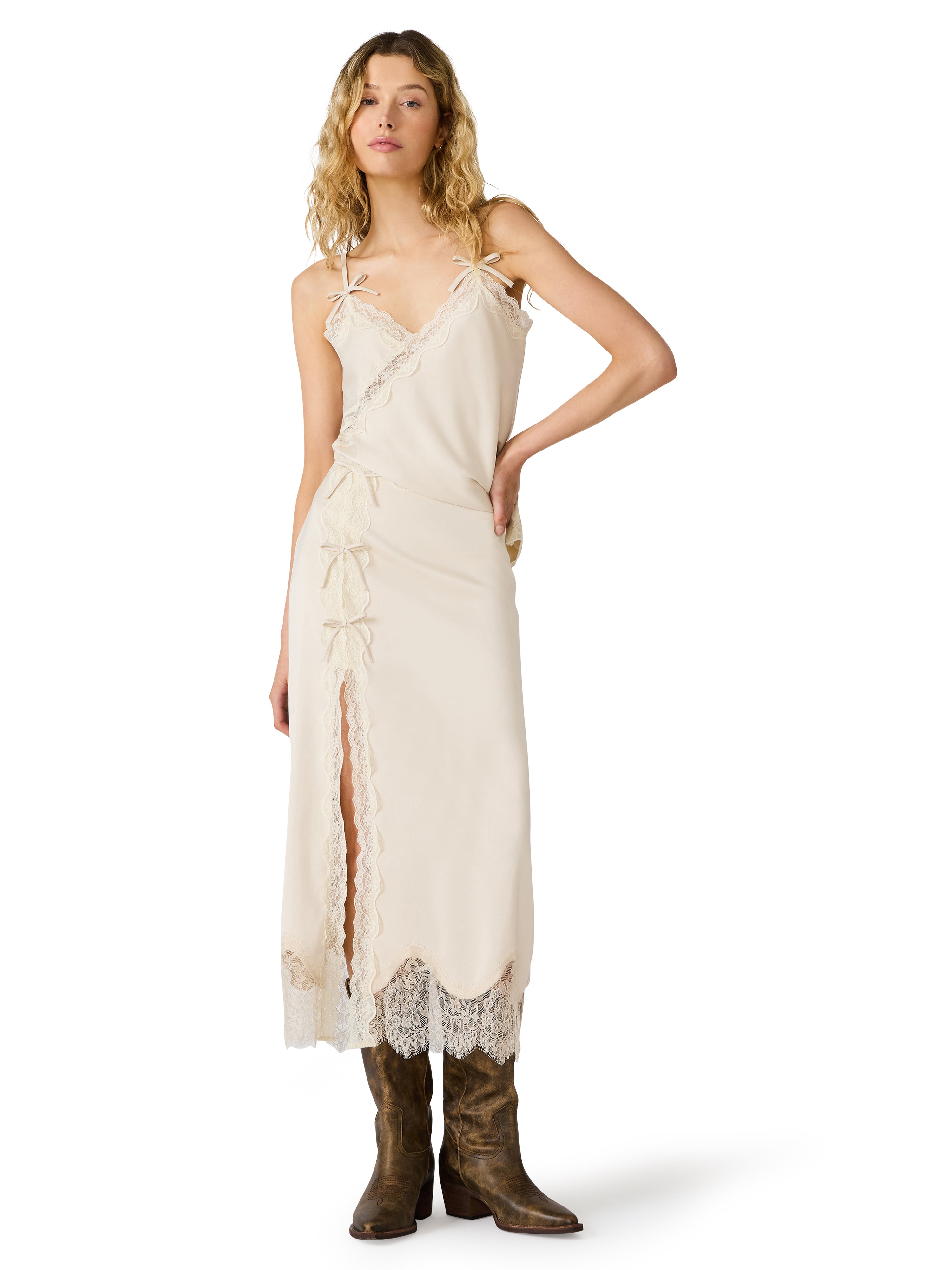 LISSANDRA SKIRT IVORY