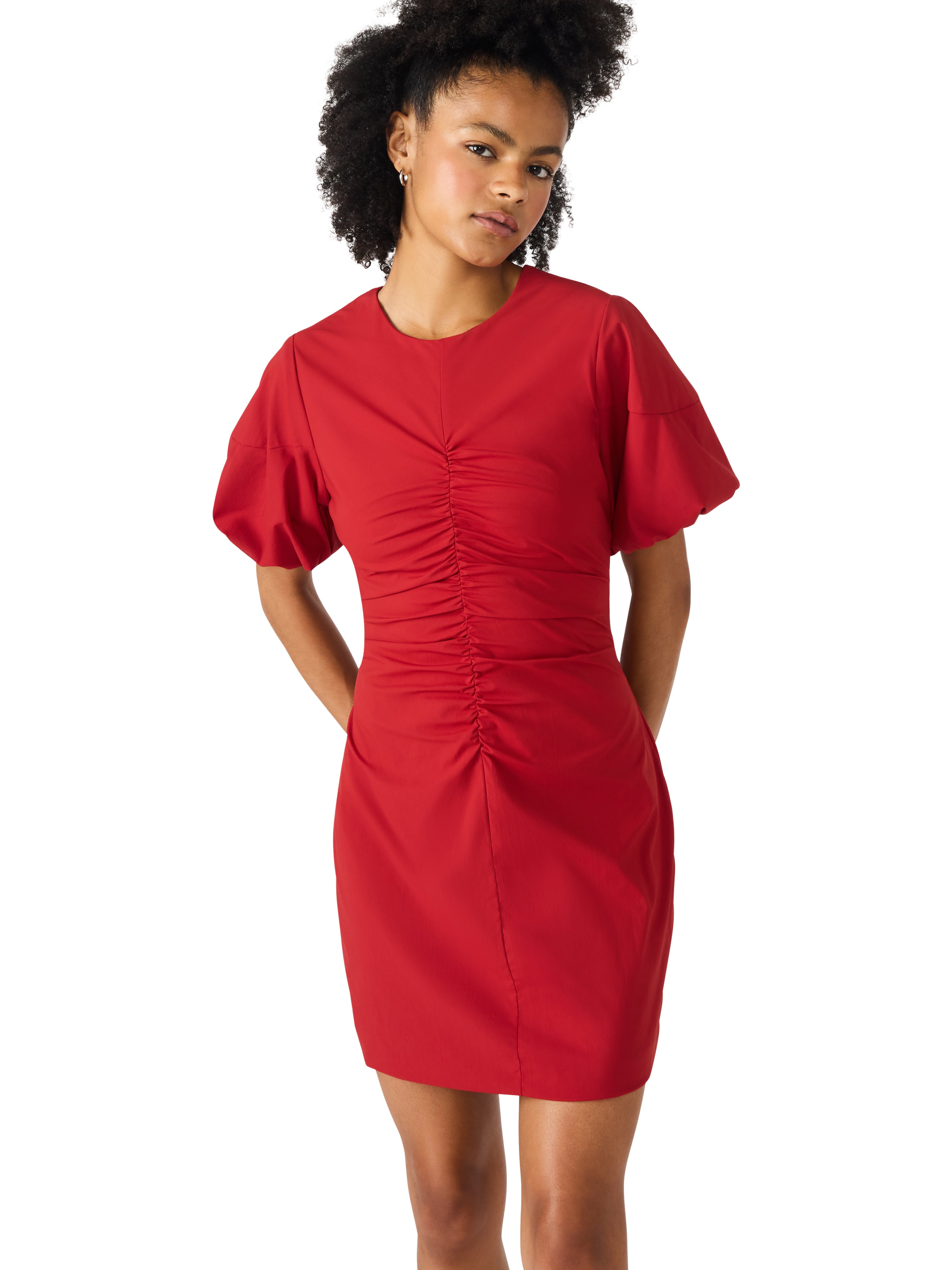 DREA DRESS PURPLE WINE