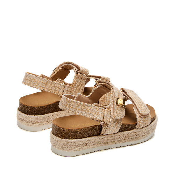 Jbigmona Raffia Sandalias para Niña