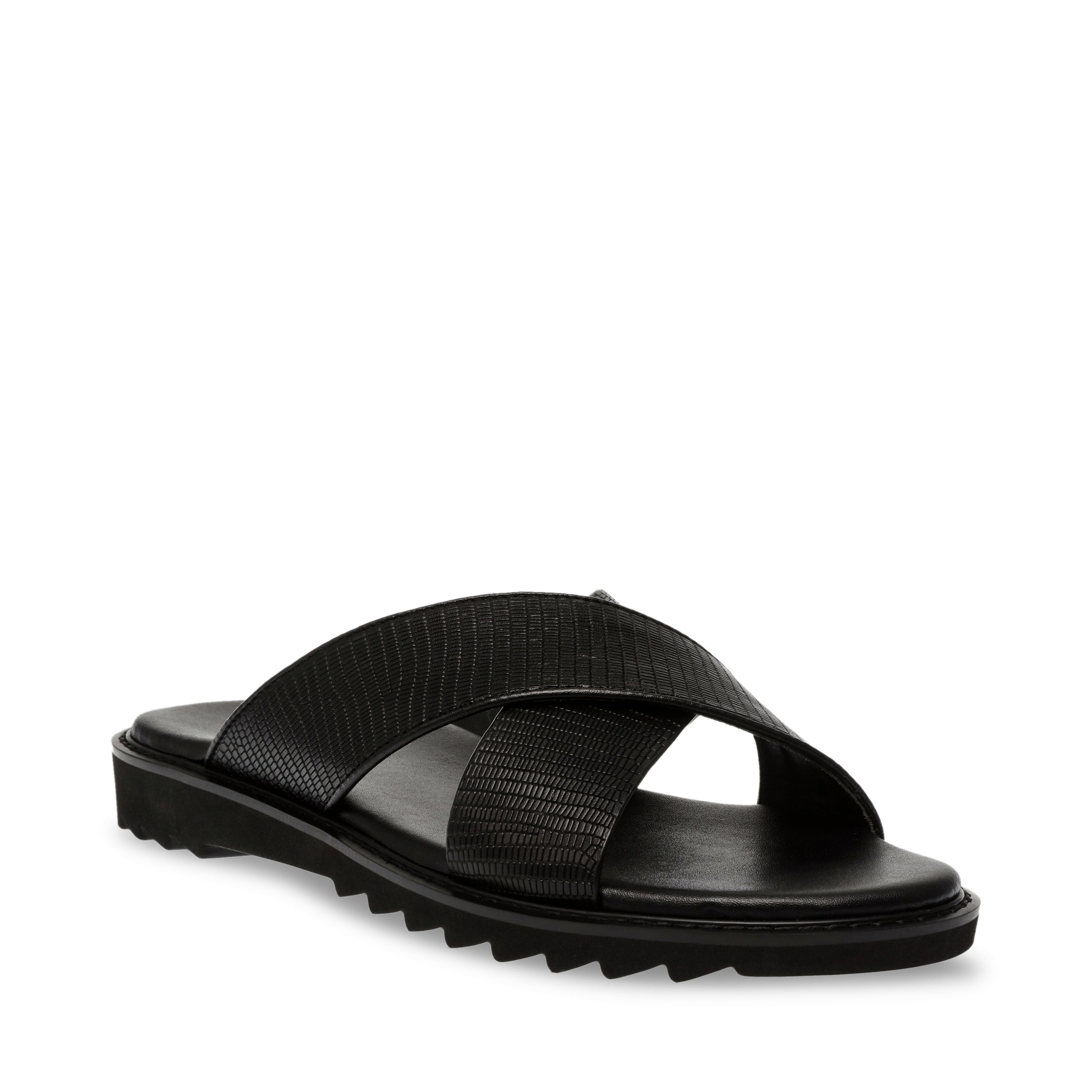 BRONN BLACK LEATHER