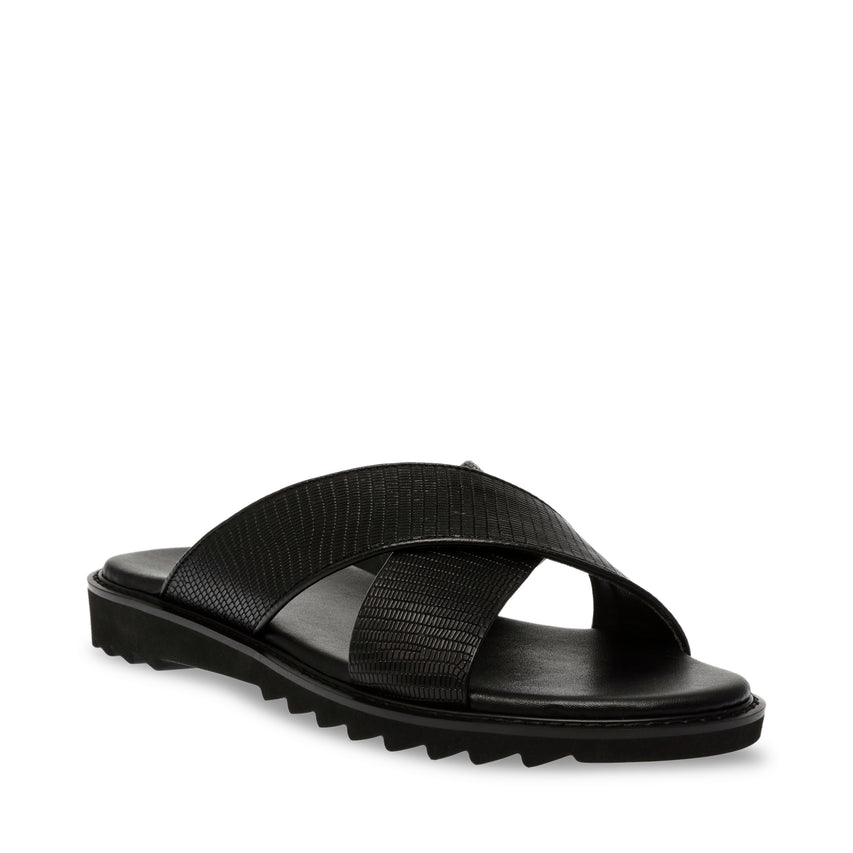 BRONN BLACK LEATHER