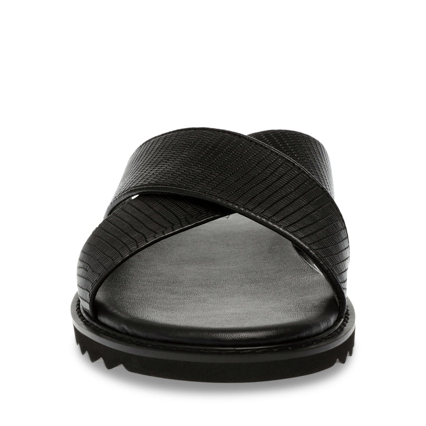 BRONN BLACK LEATHER