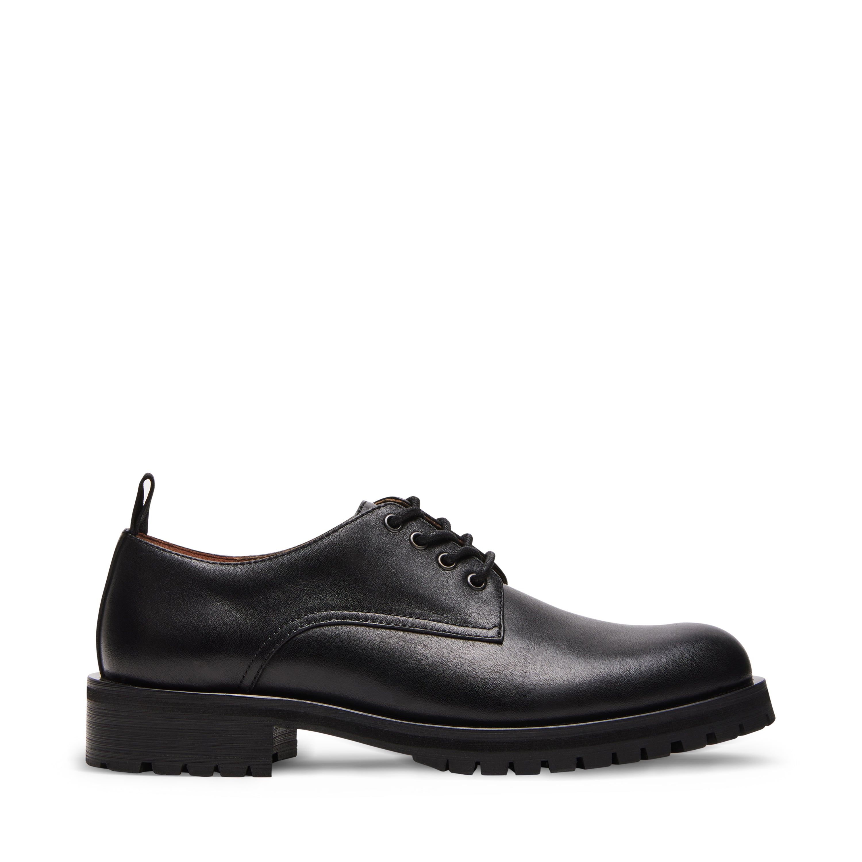 Damian Black Leather Zapato Casual 