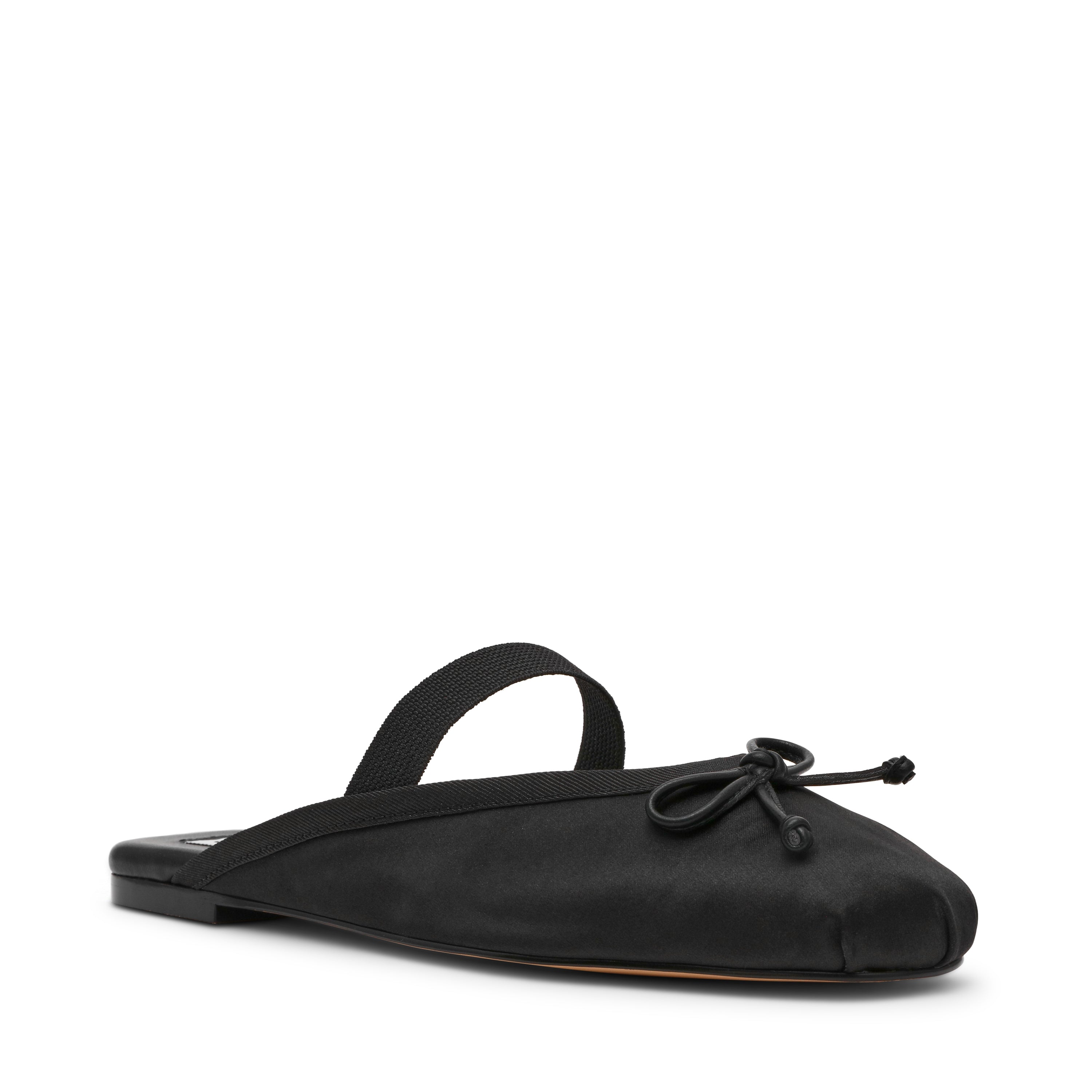 CUTESY BLACK SATIN