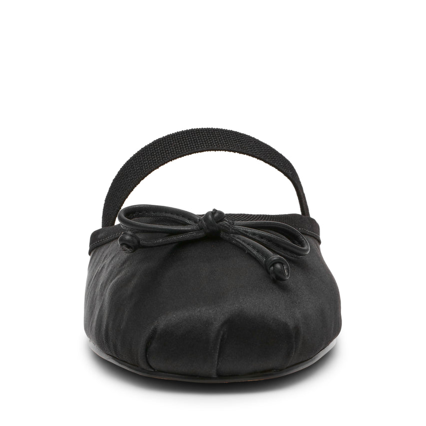 CUTESY BLACK SATIN