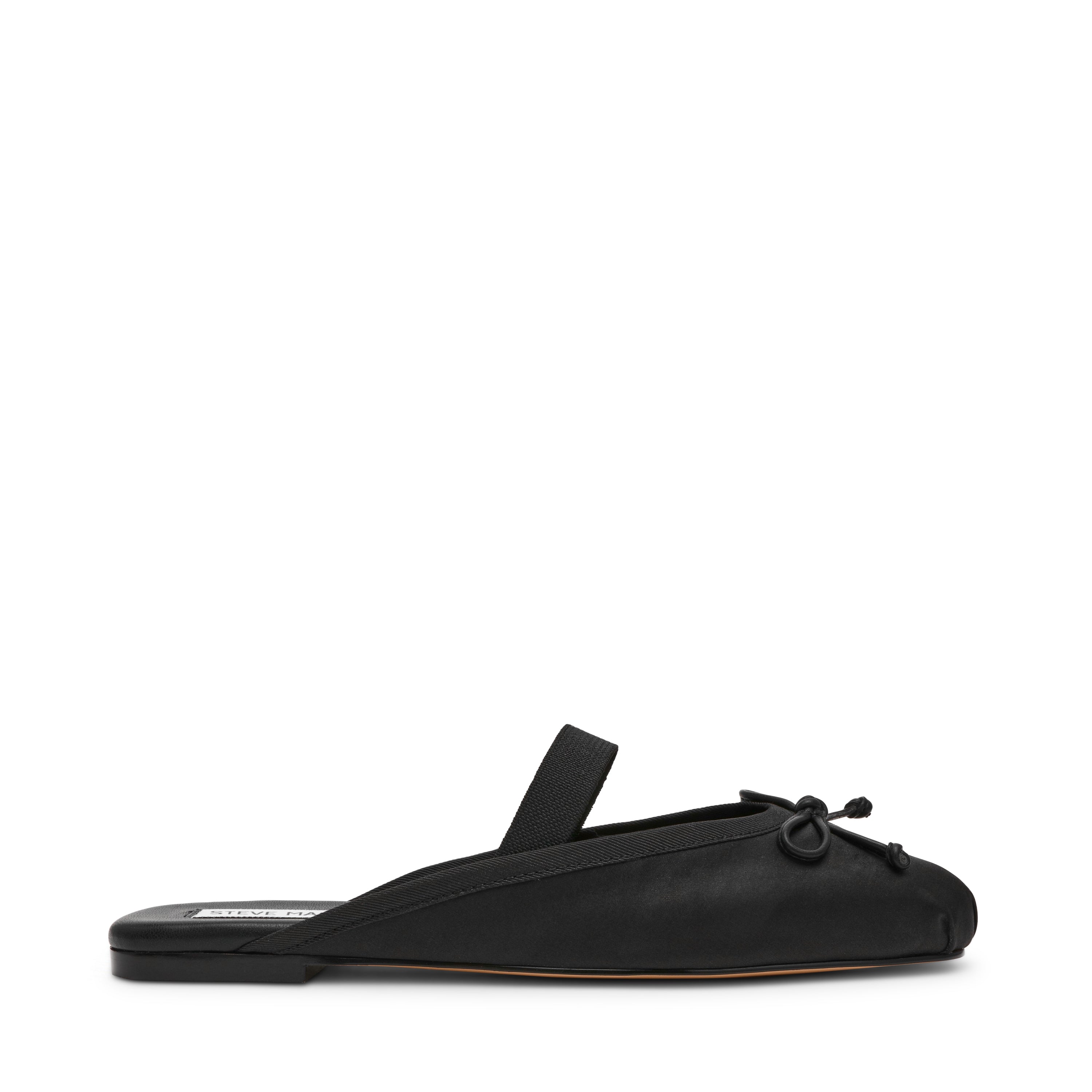 CUTESY BLACK SATIN