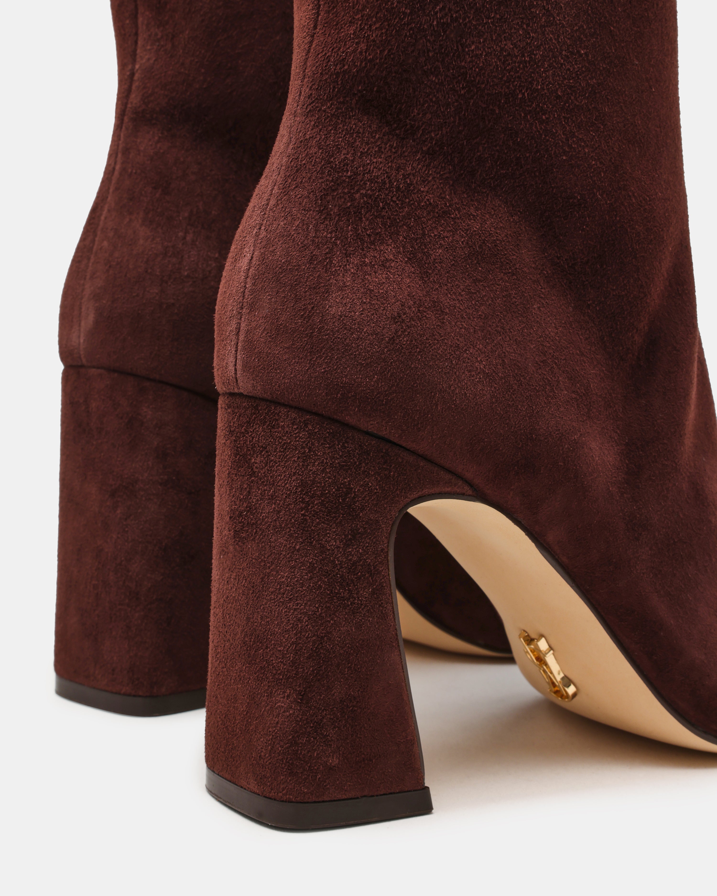 FLARES CHOCOLATE BROWN SUEDE