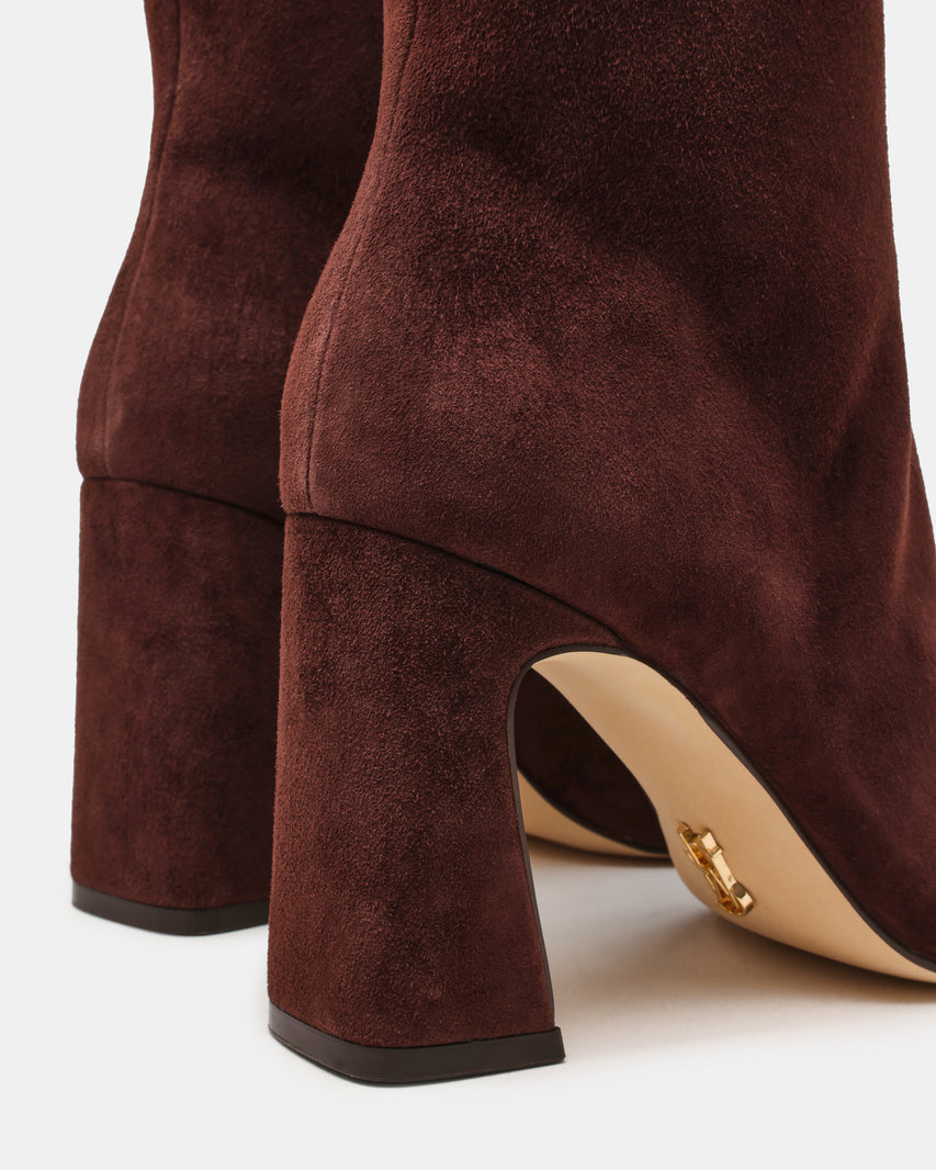 FLARES CHOCOLATE BROWN SUEDE